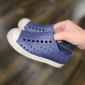 Native Navy Blue Size C11 Shoes